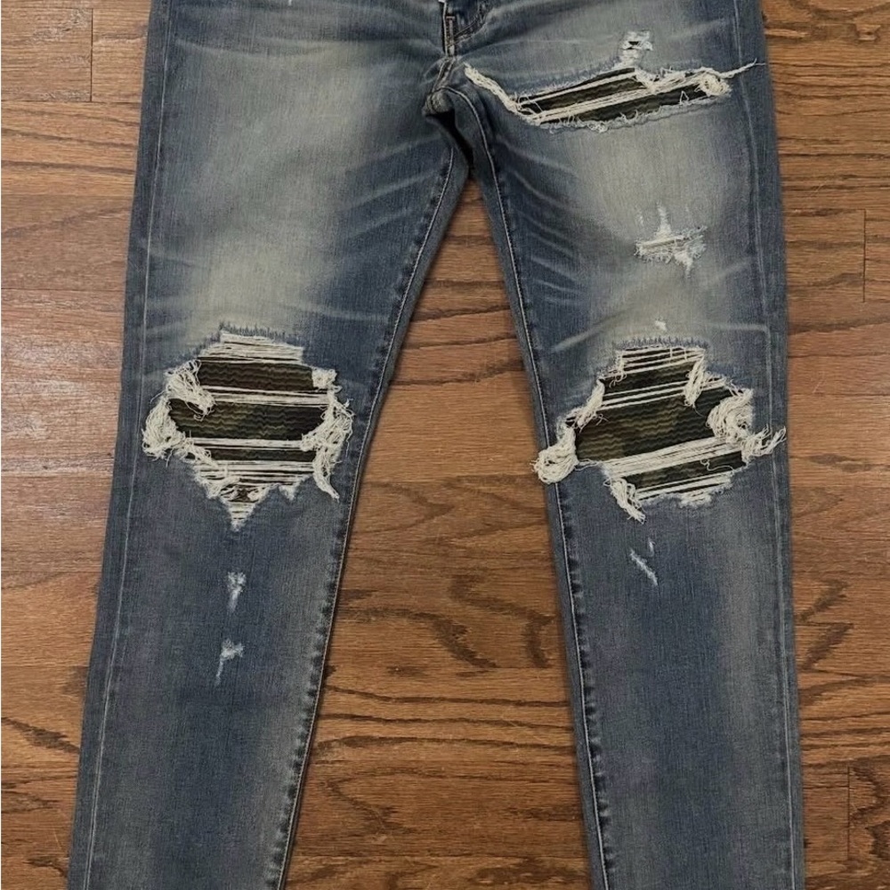 Amiri Men's Camo Jeans